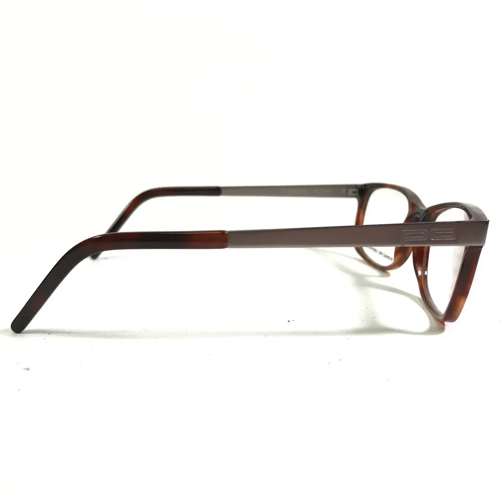 Porsche Design Eyeglasses Frames P8208 B Grey Tortoise Rectangular 53-15-140